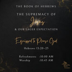 Equipped to Please God