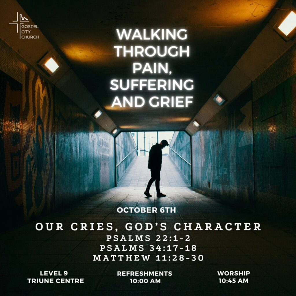 Our Cries, God's Character