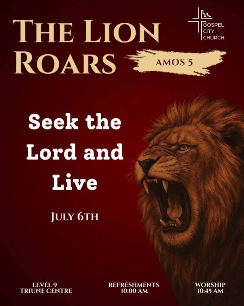 Seek the Lord and Live