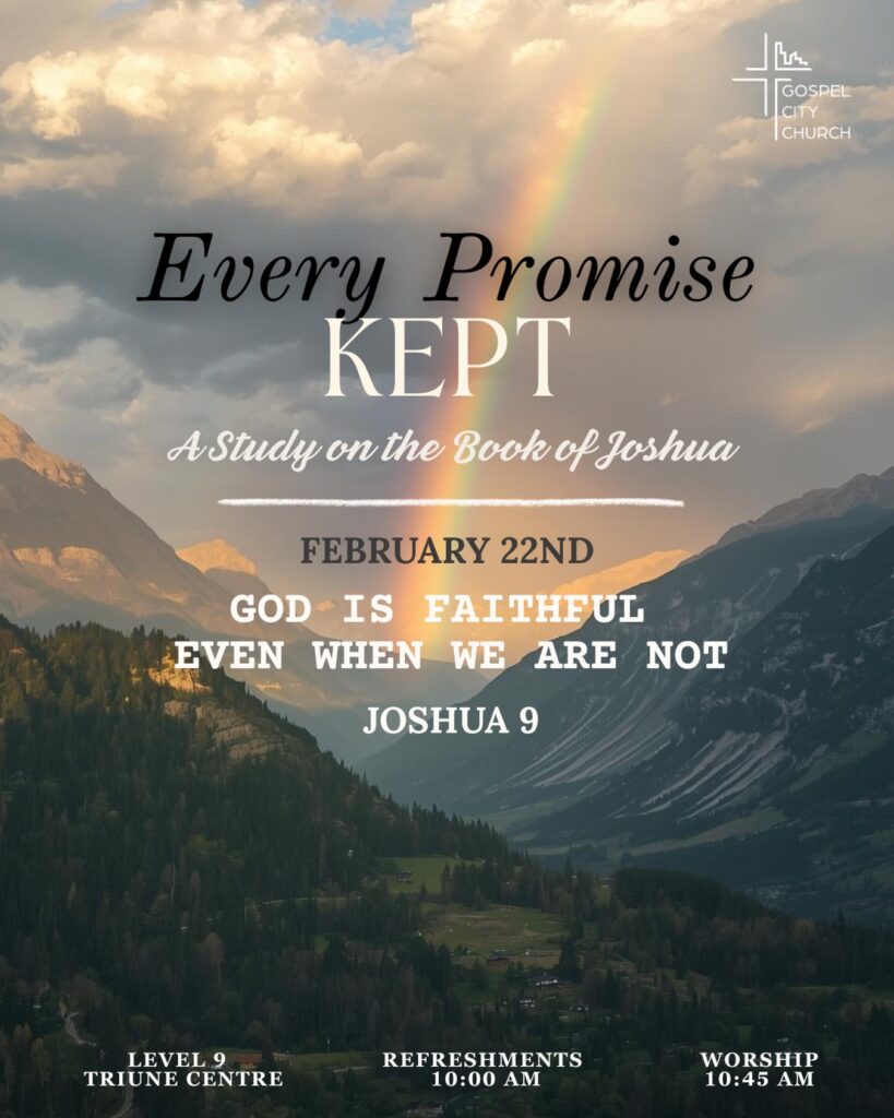 God is Faithful even when we are not