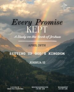 Setting up God's kingdom