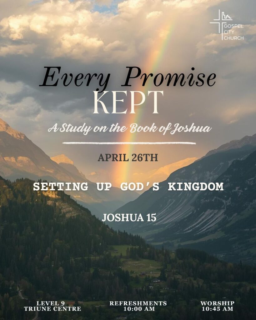 Setting up God's kingdom